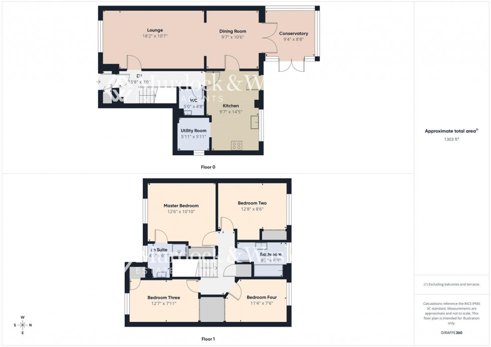 Floorplan for Greville Close, Gloucester