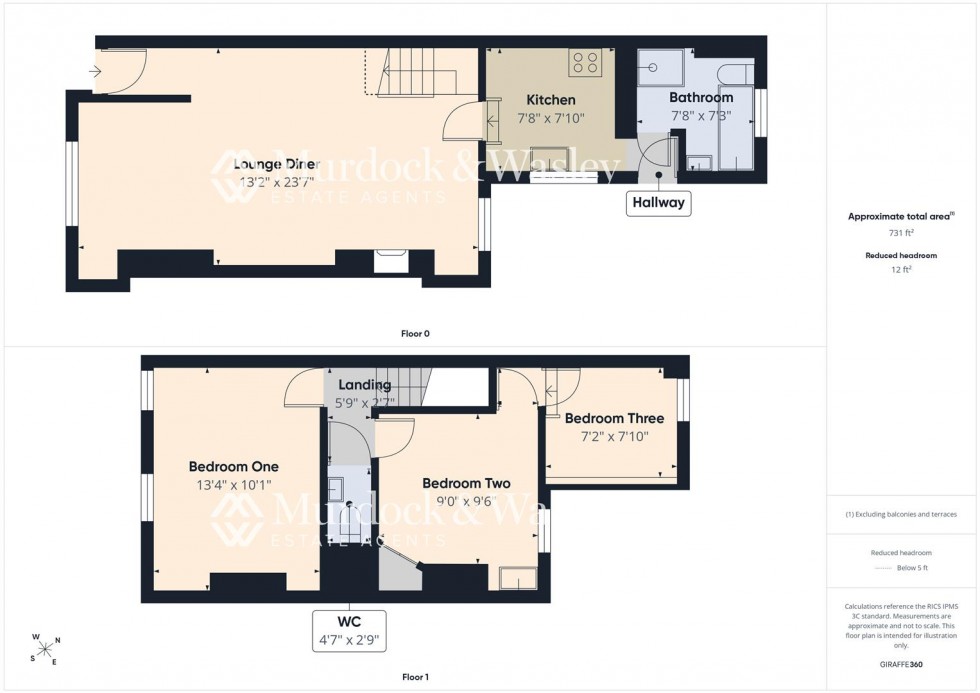 Floorplan for Cecil Road, Linden, Gloucester
