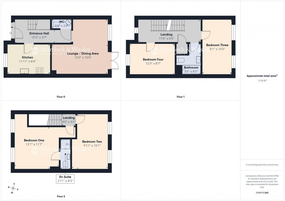 Floorplan for Pinewood Drive, Cheltenham