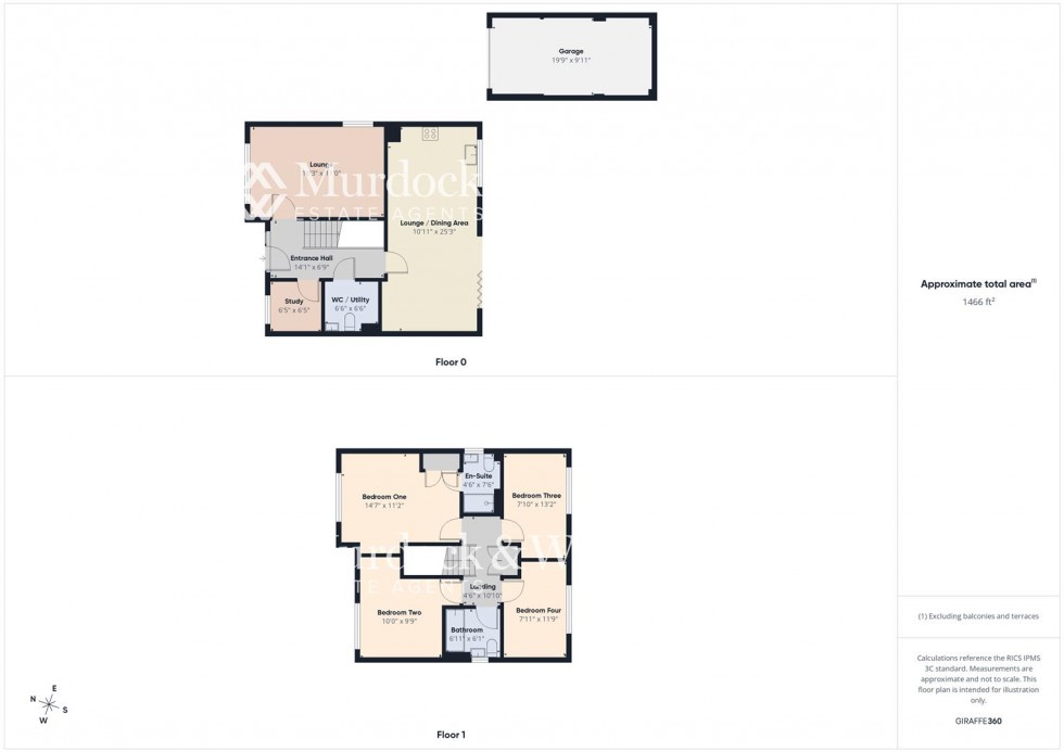 Floorplan for Innsworth, Gloucester
