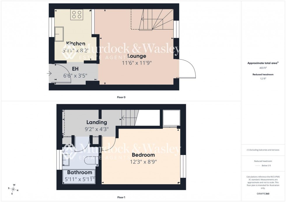 Floorplan for Lanham Gardens, Quedgeley, Gloucester
