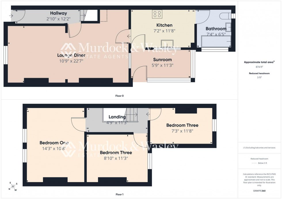 Floorplan for Linden Road, Gloucester