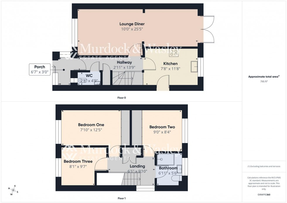 Floorplan for Norman Ball Way, Gloucester