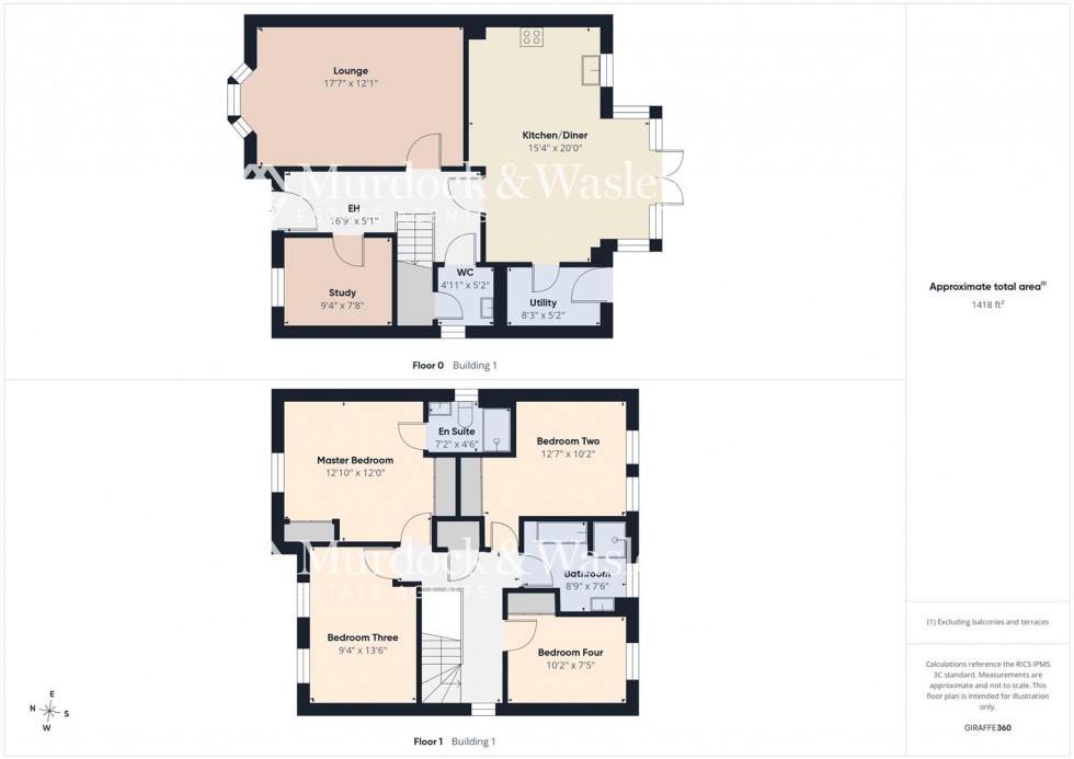 Floorplan for Crossbill Close, Hardwicke