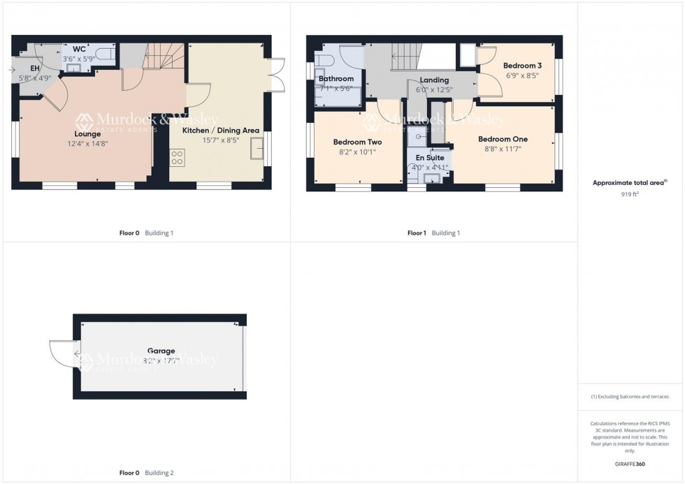 Floorplan for Lea Walk, Hucclecote, Gloucester