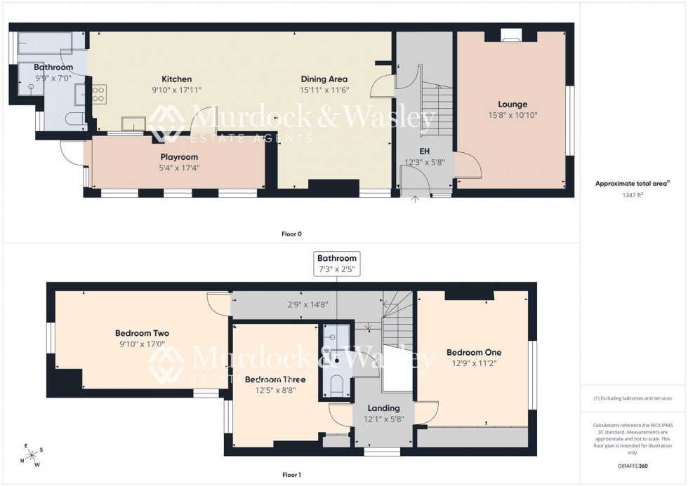 Floorplan for Linden Road, Gloucester