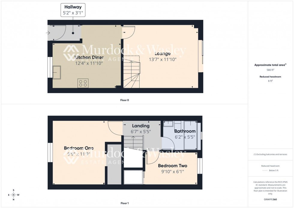 Floorplan for The Maples, Abbeymead, Gloucester