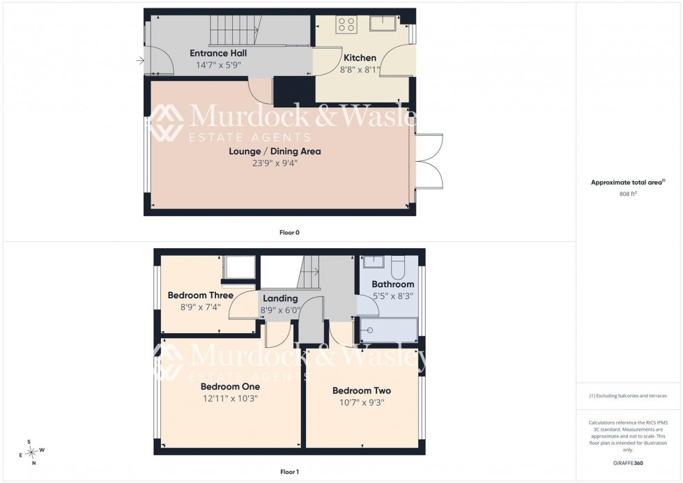 Floorplan for Curlew Road, Abbeydale, Gloucester