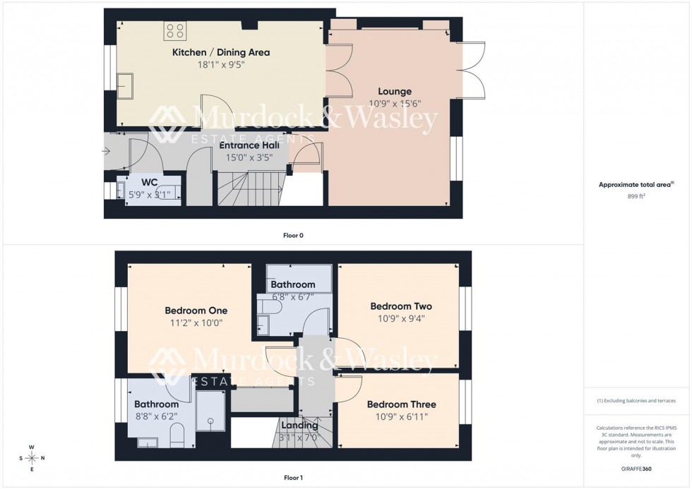 Floorplan for Aspen Way, Brockworth, Gloucester