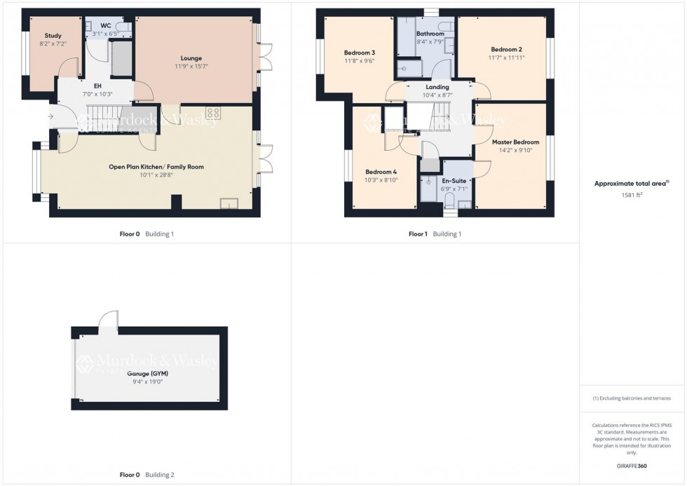 Floorplan for Purton Close, Twigworth