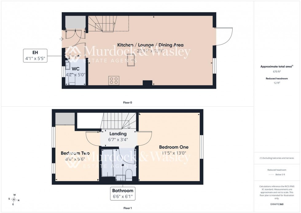 Floorplan for Annatto Close, Brockworth, Gloucester