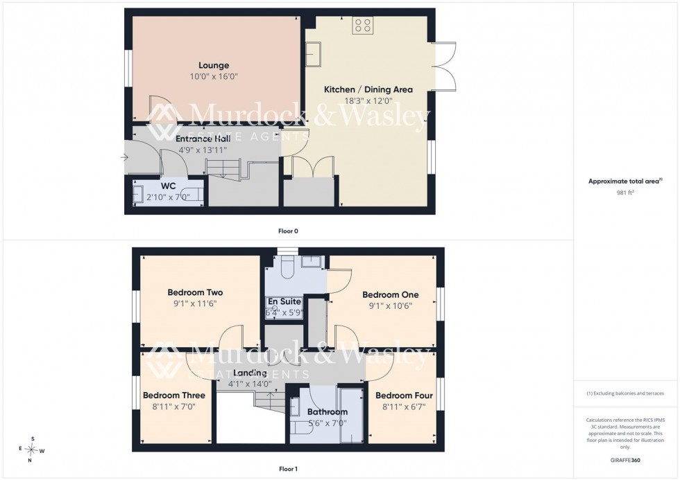 Floorplan for Guan Road, Brockworth, Gloucester