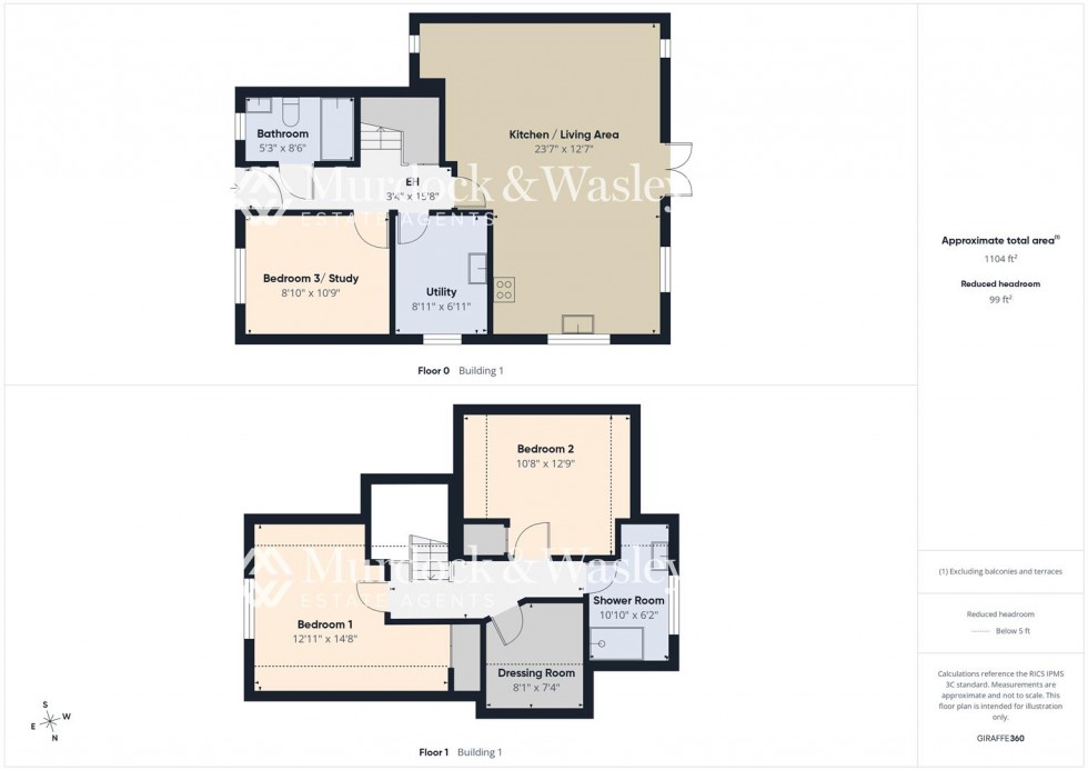 Floorplan for Grove Crescent, Barnwood, Gloucester