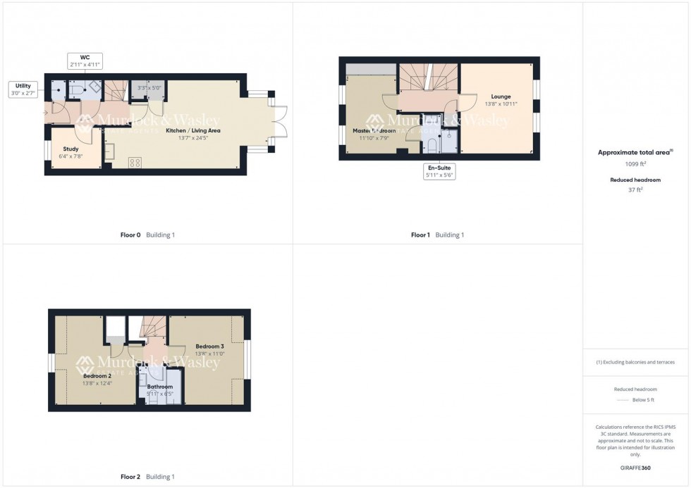 Floorplan for Yew Tree Road, Brockworth, Gloucester