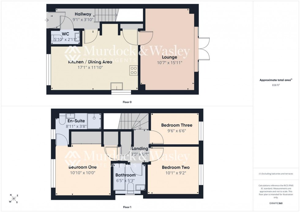 Floorplan for Churchdown, Gloucester