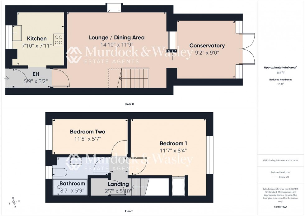 Floorplan for Taurus Close, Longford, Gloucester
