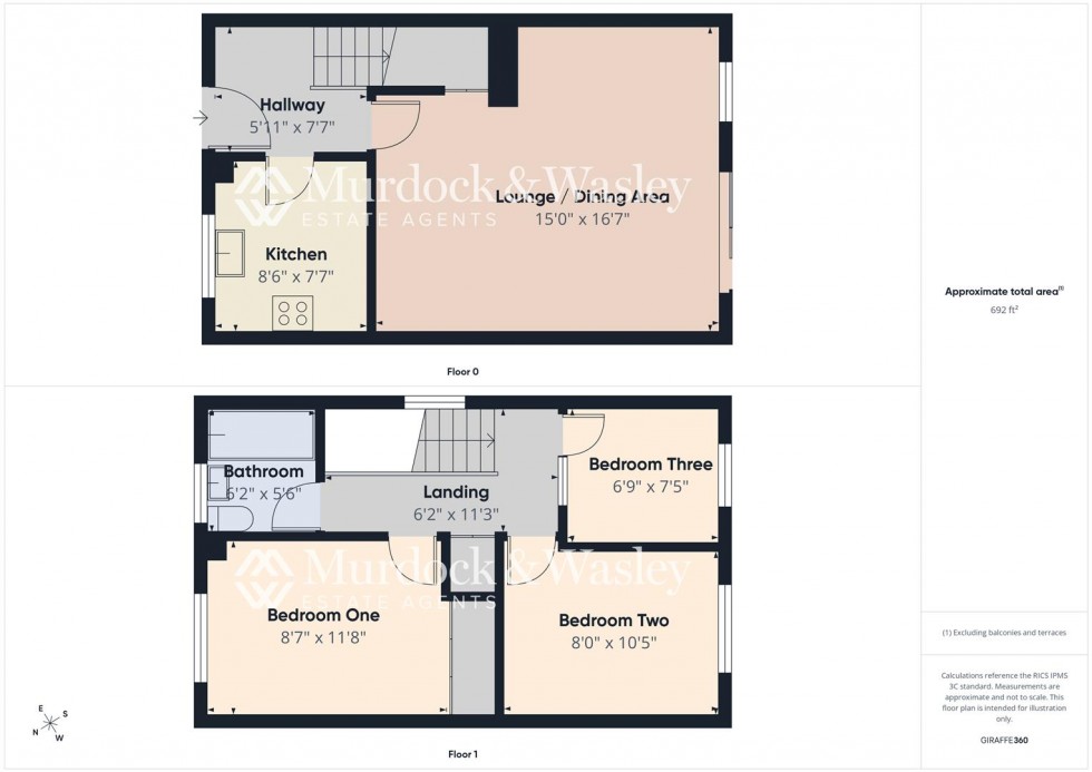 Floorplan for Jupiter Way, Abbeymead, Gloucester