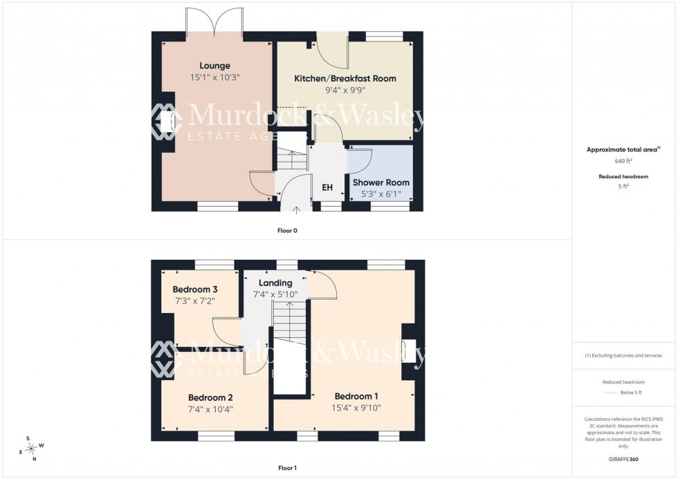 Floorplan for Birch Avenue, Gloucester
