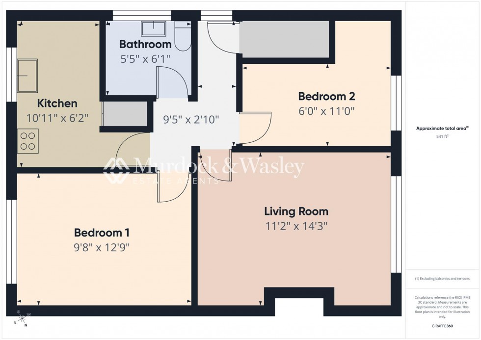 Floorplan for Pinemount Road, Hucclecote
