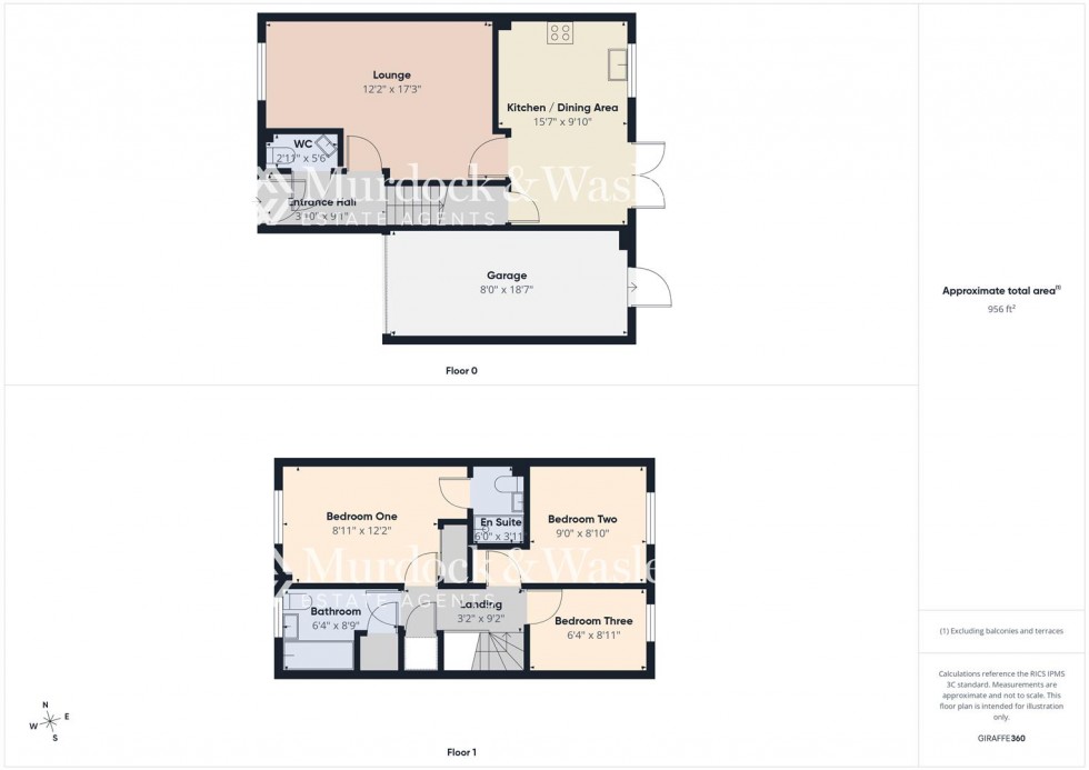 Floorplan for Linden Close, Brockworth, Gloucester
