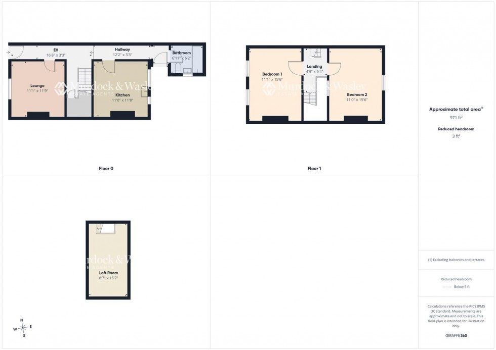 Floorplan for Worcester Parade, Gloucester