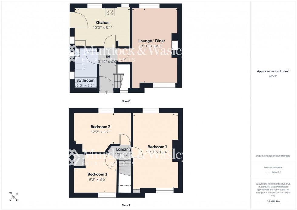 Floorplan for Deans Way, Gloucester