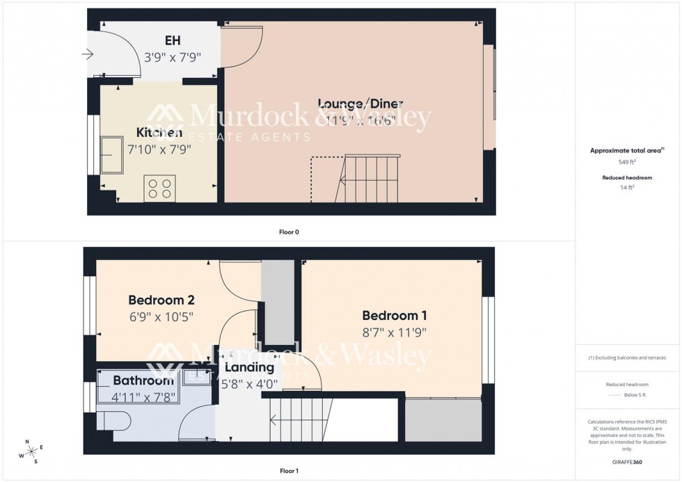 Floorplan for Hamer Street, Gloucester