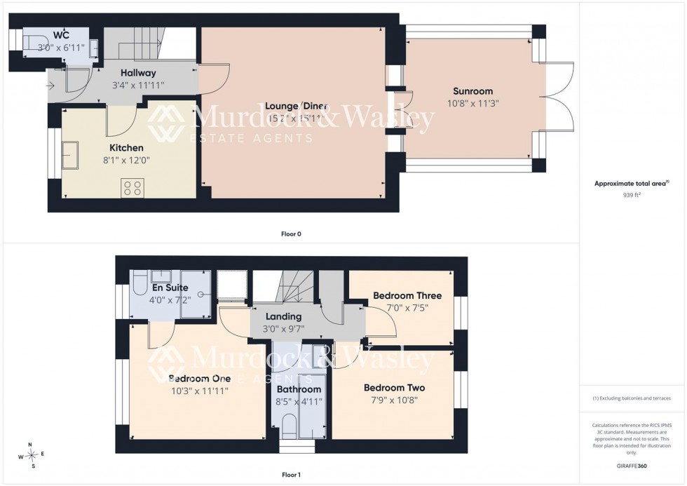 Floorplan for Haslemere Court, Brockworth, Gloucester