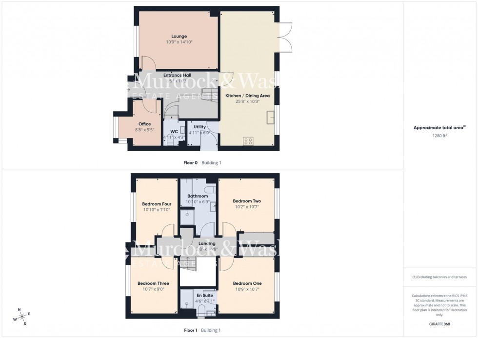 Floorplan for Porter Close, Longlevens, Gloucester