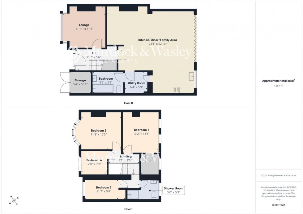Floorplan for Cheltenham Road East, Gloucester