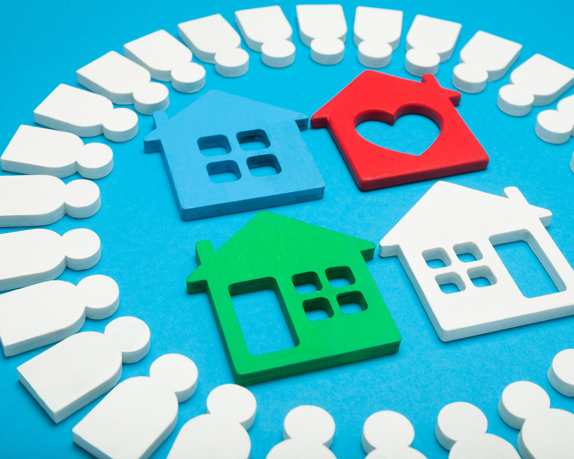 Illustration of housing market growth, emphasizing the 93.4% increase in Gloucester properties with insights from estate agents Gloucester.